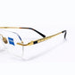Gold Rimless Hexagonal Eyeglasses - ZEISS