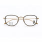 MTH Square Eyeglasses – Black & Gold