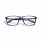 Jaguar TR 90 Rectangle Eyeglasses – Transparent Black