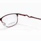 Maroon Full Rim Rectangular Eyeglasses - Stepper