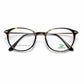 Tortoiseshell Amber Round Eyeglasses - Cardenro