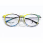 Gradient Green & Yellow Round Eyeglasses - Volkswagen Golf