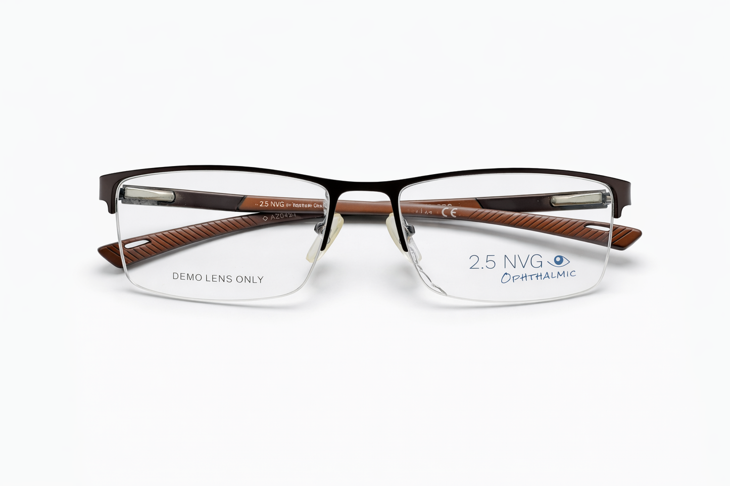 Azov 2.5 NVG Rectangular Eyewear – Bronze Brown Finish