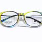 Gradient Green & Yellow Round Eyeglasses - Volkswagen Golf