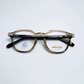 Grey Transparent Full Rim Round Eyeglasses - Moscot