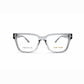 Grey Transparent Full Rim Square Eyeglasses - Tom Ford