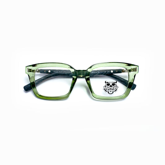 Mint Green Full Rim Square Eyeglasses - Hunter